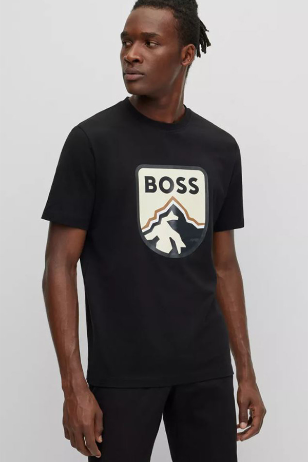 T-SHIRT BOSS - 001 BLACK
